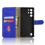 ZTE Nubia Red Magic 10 Pro 5G leather flip case blue 4