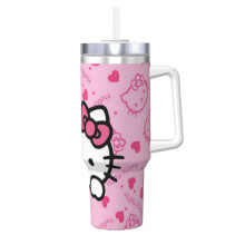 Hello Kitty személyre szabott pohár, 40oz, rozsdamentes acél