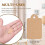 Kraft price tags with string 500 pcs 2