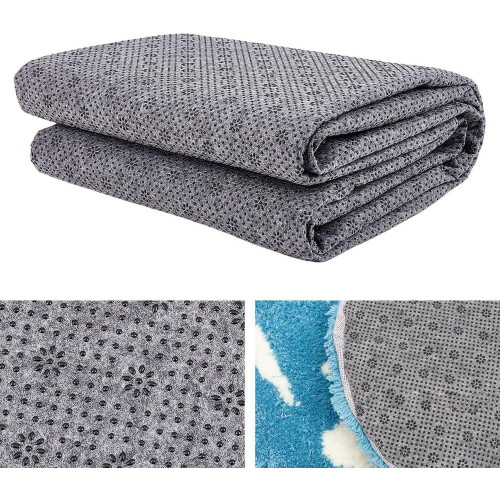 Non-Slip Tufting Backing Fabric Gray Plum Blossom Felt