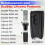 Garage Door Transmitter for ECOSTAR RSC2 433.92MHz 2-pack 3