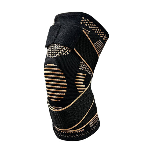 Manicotti di compressione in nylon per gambe con supporto in rame 1