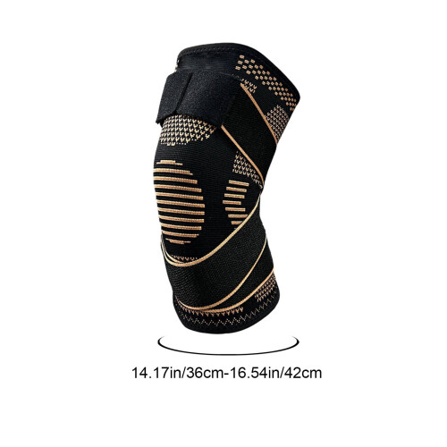 Manicotti di compressione in nylon per gambe con supporto in rame 2