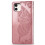 iPhone 12 Mini wallet case PU leather butterfly motif grey 2
