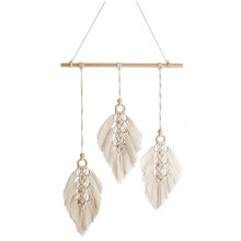 Macrame cotton rope wall hanging boho wall art