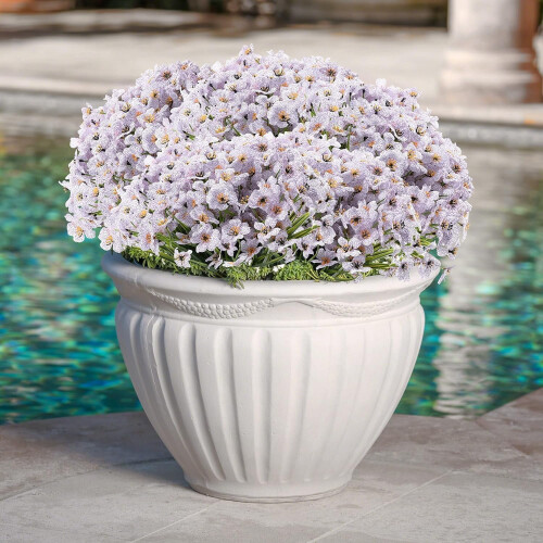 Purple Artificial Flowers UV-Resistant 10 Bundles 1
