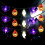 Halloween String Lights 9.8ft 20 LED 3D Pumpkin Bat Ghost 6