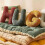 Cuscino con l'alfabeto, lettere inglesi decorative, cuscino da divano 3