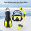 Clear Adjustable Snorkel Set for Men and Women 3