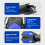 Clear Adjustable Snorkel Set for Men and Women 4