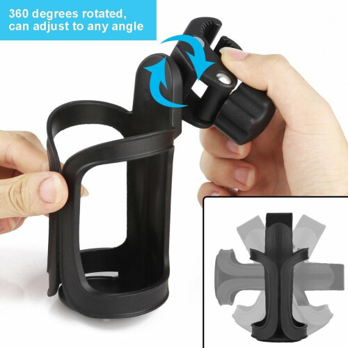 Suporte universal para copos e bebidas, compatível com cadeiras de rodas, andadores e bicicletas. 2
