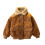 Kids Winter Fleece-Lined Jacket Khaki 7-8 Years 1