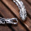 Bracciale da uomo in argento sterling con drago, 1 pezzo 8