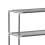 vidaXL washing machine shelf silver 69x28x169 cm 6