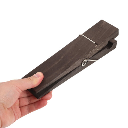 Suporte de toalhas de banheiro para parede, resistente, com prendedor de roupa. 1