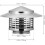 Stainless Steel Chimney Cap 3 Inch Round with Screen 2