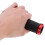 Fietsstuurhoezen van rubber, rood, 1 paar 5