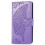 iPhone 12 Mini wallet case PU leather butterfly motif grey 8