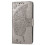 iPhone 12 Mini wallet case PU leather butterfly motif grey 7