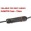 Waterdichte aansluitdoos IP68 PVC Zwart 2-pack 2