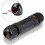 Waterdichte aansluitdoos IP68 PVC Zwart 2-pack 3