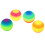 OUNONA rainbow playground ball set 4 pcs 3