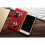 CMAI2 Litchi Wallet Case for iPhone 7 Plus - Red 5