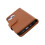 iPhone 14 wallet case with extra card slot brown 2