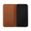iPhone 14 wallet case with extra card slot brown 3