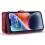 CaseMe wallet case for iPhone 15 Pro Max red 2-in-1 5