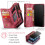 CaseMe wallet case for iPhone 15 Pro Max red 2-in-1 6