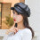 PU bőr festőkalap Gatsby Ivy beret 3