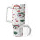 40oz Personalized Tumbler with Handle and Straw 2