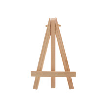Mini-Staffelei aus Holz für Kinder zum Malen, Basteln,-7*12 cm