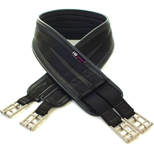 (42in, Black) HyCOMFORT Waffle Girth