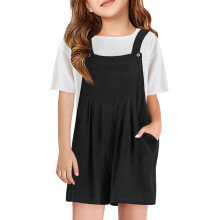 Girls denim jumpsuit romper with pockets size 4-5 years