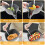 Silicone Kitchen Drain Basket High-Temp Resistant 1 Pack 7