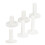 Siliconen golfteehouder voor heren, 6 stuks 6