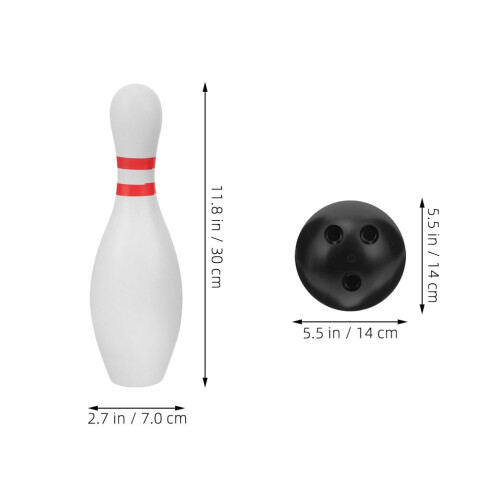 Bowlingkäglor för barn utomhus, 12 stycken 1