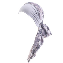 Eleganter Stretch Turban Kopftuch Chemo-Mütze Kopftuch Beanie