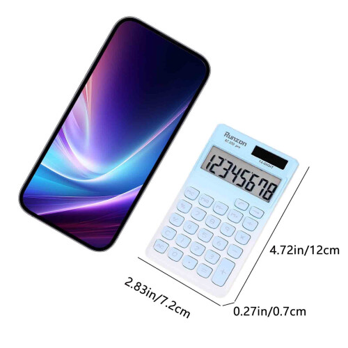 Gallickan 8-digit school calculator white 2