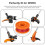 WORX WA0010 replacement spool line pack 9 pcs 10 ft 2