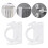 Support de canne télescopique rotatif (lot de 2) 1