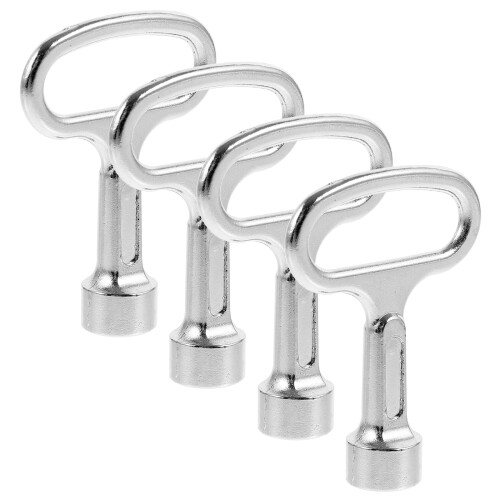 Water Meter Key for Electrical Cabinet Square 4 Pcs