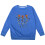 Halloween skeleton pumpkin sweatshirt blue 1-2 years 1