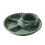 Plastic divided plate for portion control 4-compartment 1