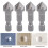 AURORA TRADE chamfer drill bit heat-treated for plastic, 6 6