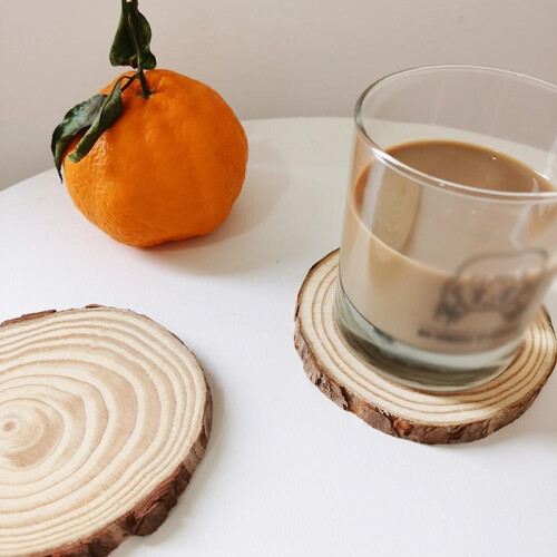 Natural basswood slices round 10-pack 2