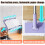 Mini mop s uchopením Zero Touch Snap Grip fialový, 29,5 palca 6