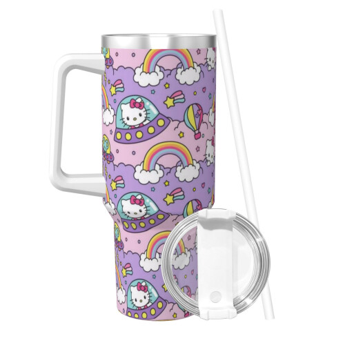 Hello Kitty personalized tumbler 40 oz stainless steel 1